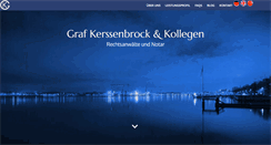 Desktop Screenshot of grafkerssenbrock.com